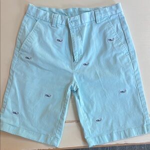 Vineyard Vines Blue Flat Front Shorts